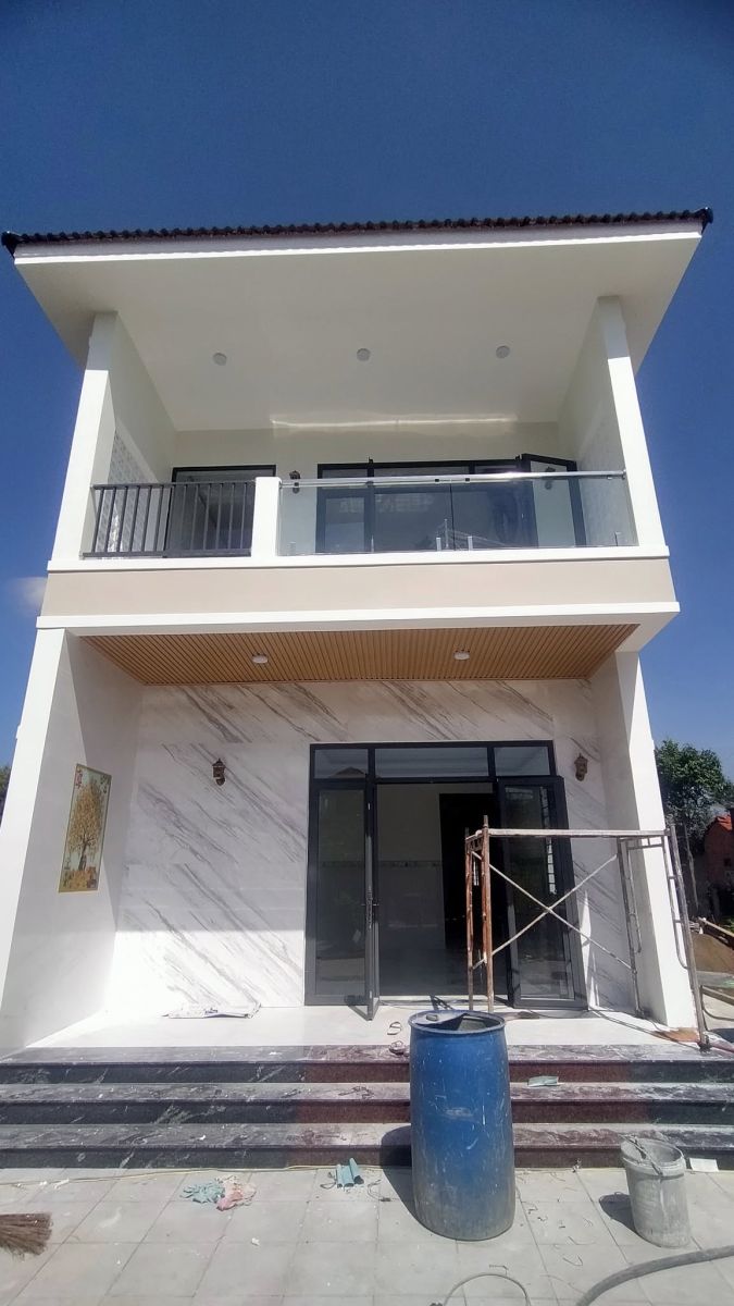 Mẫu nhà trọn gói nhà kèm hồ bơi ở Đồng Xoài, Bình Phước do LYTHACO thiết kế và thi công